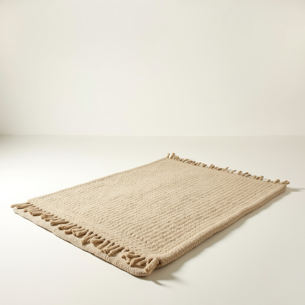 Handwoven wool rug